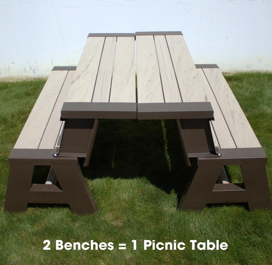 ConvertaBench™ Convertible Table Bench