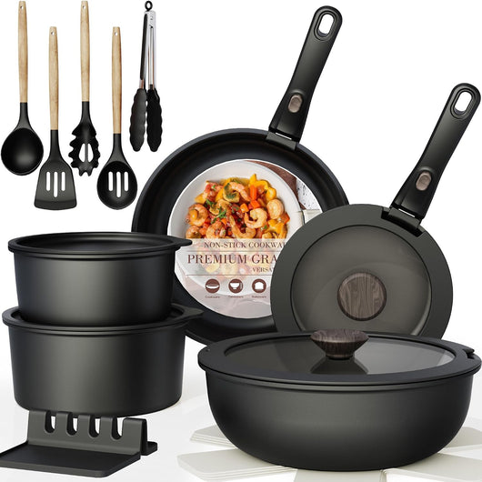 Hously™ 21-Piece Complete Cookware Set