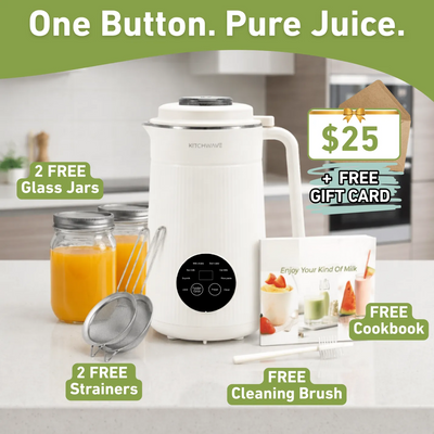 KitchWave™ 8-in-1 Plant Milk Maker